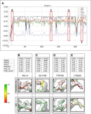 Cryo-EM Map–Based Model Validation Using the False Discovery Rate Approach